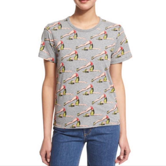 Marc Jacobs Melange Pinup Print Tshirt - Picture 2 of 5